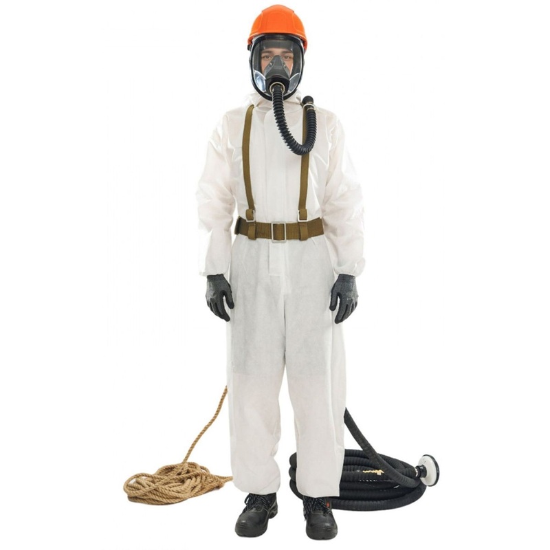 Изображение товара Промышленный противогаз шланговый DOT ПШ-1 с маской МАГ категория 2 универсальный изолирующий