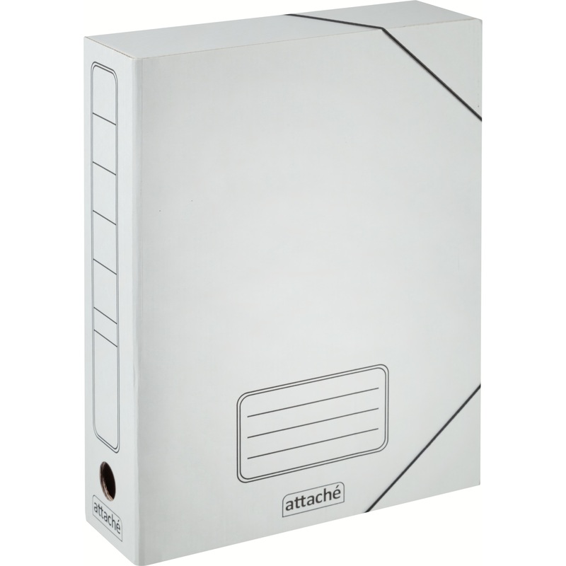 Изображение товара Короб архивный Attache из гофрокартона Размер 252x75x322 мм