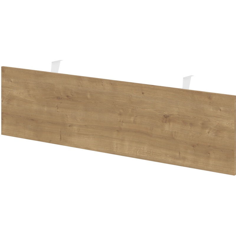 Изображение товара Экран к столу Forta FDST 1540 с креплением фронтальный белый дуб гамильтон 1580х18х404 мм