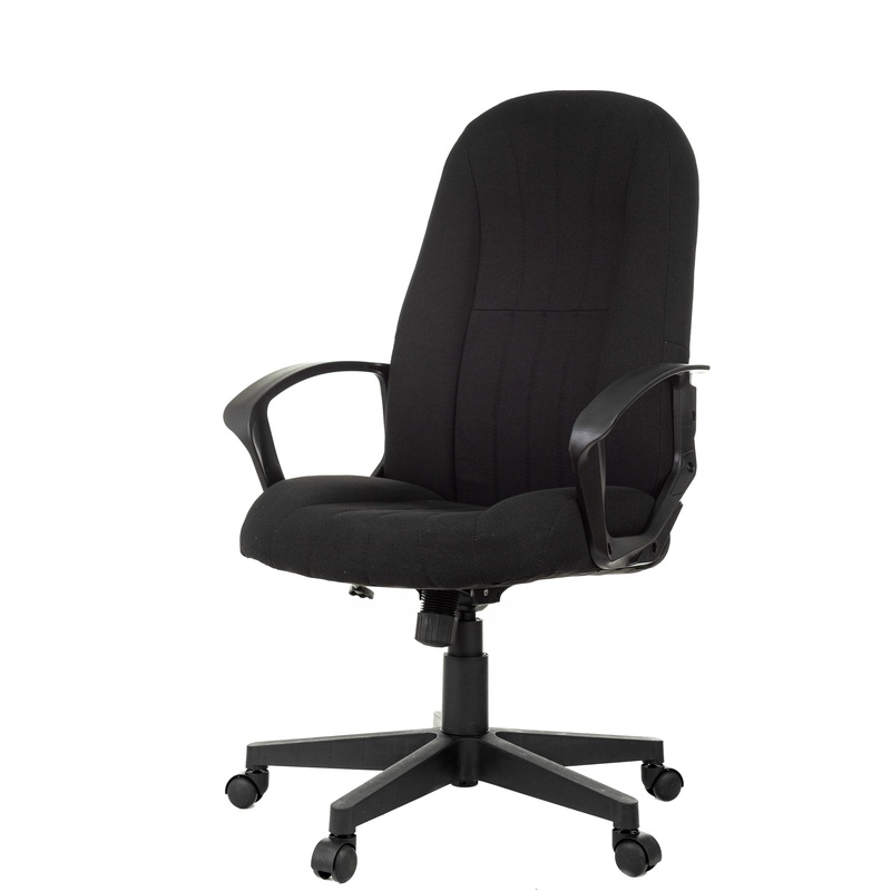 Изображение товара Кресло для руководителя Бюрократ T-898/3C11BL чёрное (ткань, пластик)