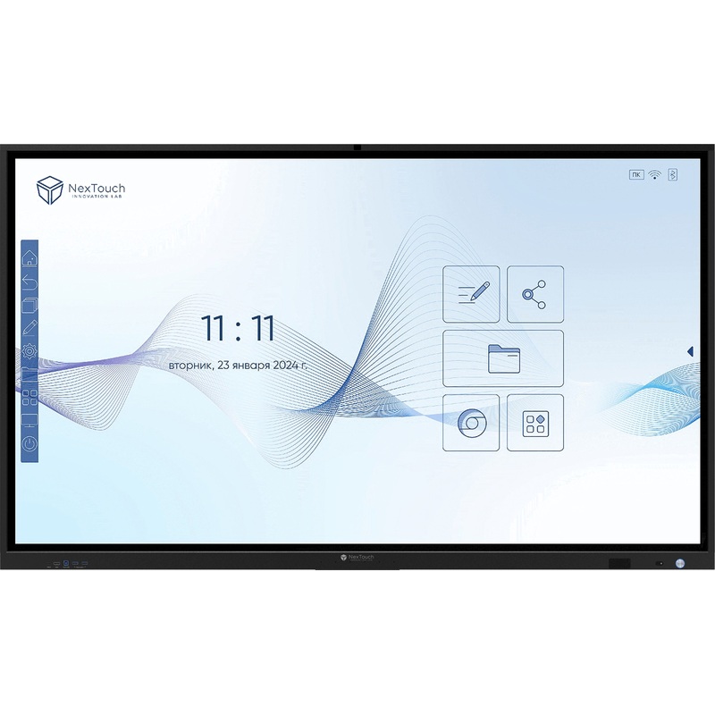Изображение товара Интерактивная панель 75 NexTouch NextPanel 75S с компьютерной платформой OPS