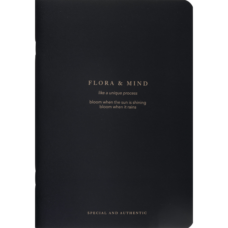 Изображение товара Тетрадь Be Smart Flora А5 48 листов клетка черная