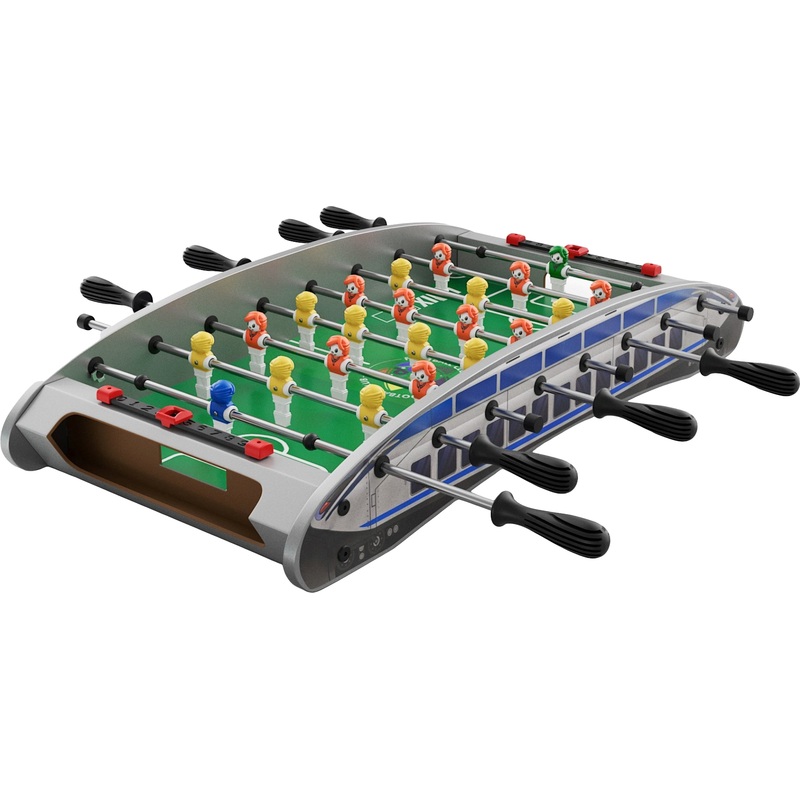 Изображение товара Настольный футбол Unix Line GTSU61X28CL компактный игровой стол для дома и офиса