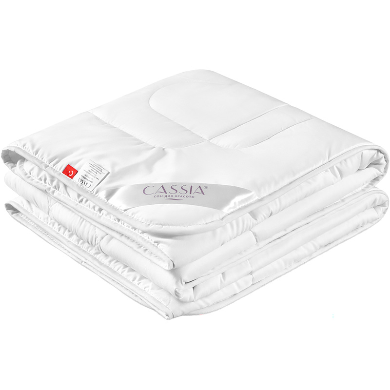 Изображение товара Стёганое полутораспальное одеяло Cassia 140x205 см белое