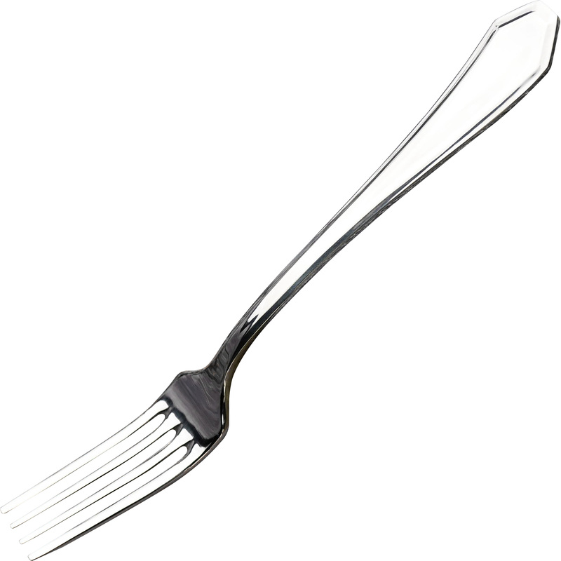 Изображение товара Вилка столовая Hisar Riva 8102-12 нержавеющая сталь 20.7 см 12 штук