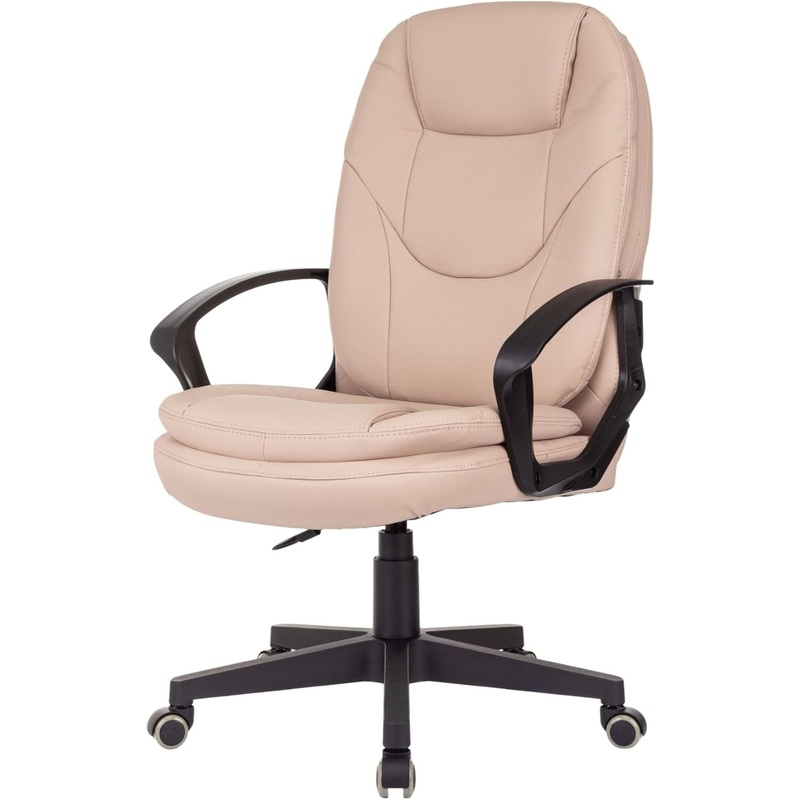 Изображение товара Кресло для руководителя Easy Chair 668LT бежевое (экокожа, пластик)