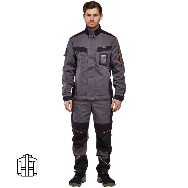 Изображение товара Мужская рабочая летняя куртка Nайтстар Алькор со светоотражающим каналом Россия