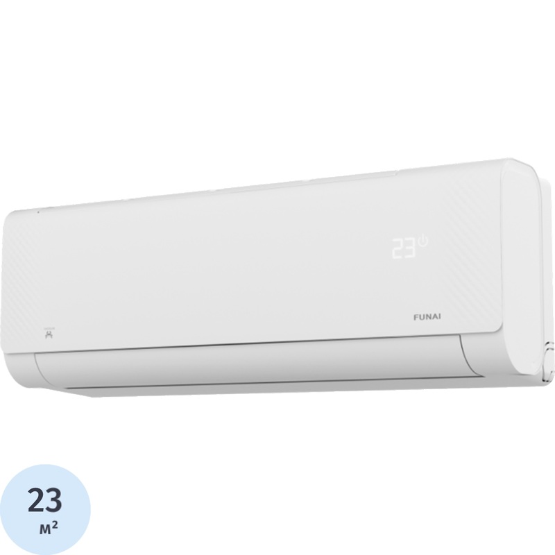 Изображение товара Сплит-система Funai RAC-SG20HP.D05 Комплект Инвертор, 23 м², R410A Изображение товара Сплит-система Funai RAC-SG20HP.D05 Комплект Инвертор, 23 м², R410A
