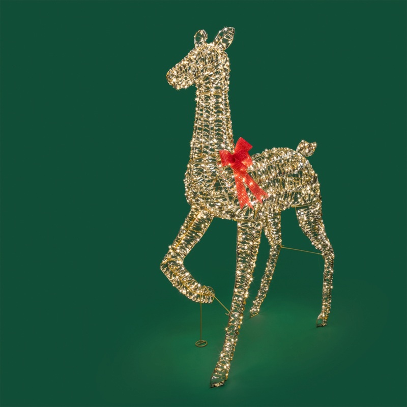 Изображение товара Светодиодная фигура Олениха Neon-Night, объемная с тёпло-белым свечением