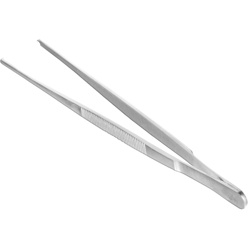 Изображение товара Хирургический пинцет 200 мм прямая форма сталь многоразовый