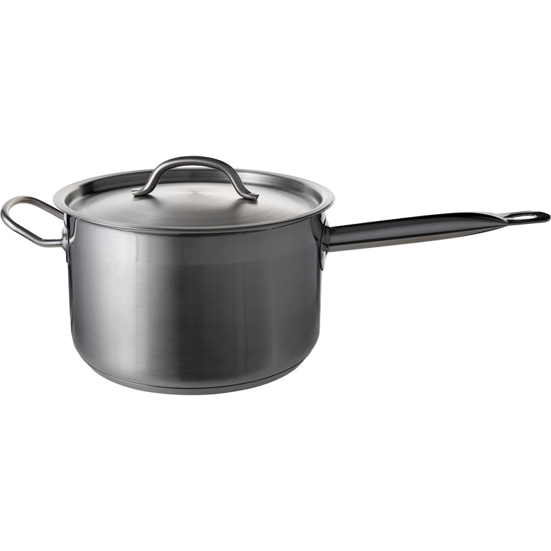 Изображение товара Сотейник 21.5 см нержавеющая сталь с крышкой