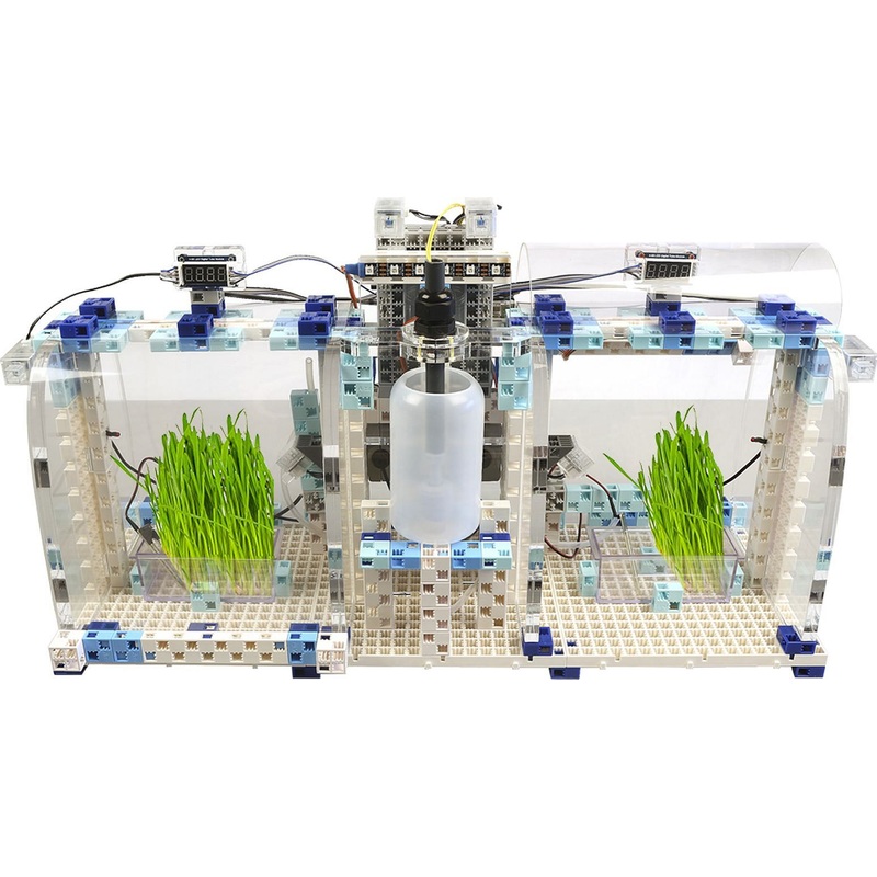 Изображение товара Робототехнический набор Научные развлечения от 10 лет для сборки и программирования теплицы