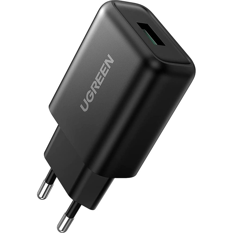 Изображение товара Сетевое зарядное устройство Ugreen CD122 18 Вт быстрый зарядка Qi защита