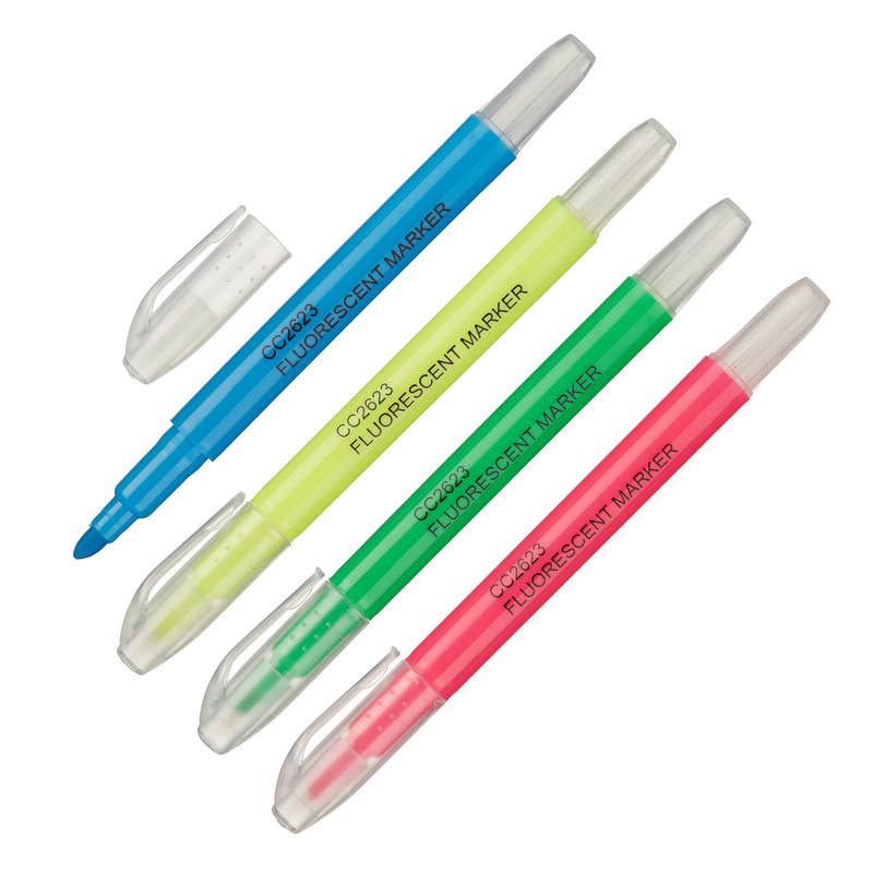 Изображение товара Набор текстовыделителей 4 цвета с толщиной линии 1-4.5 мм