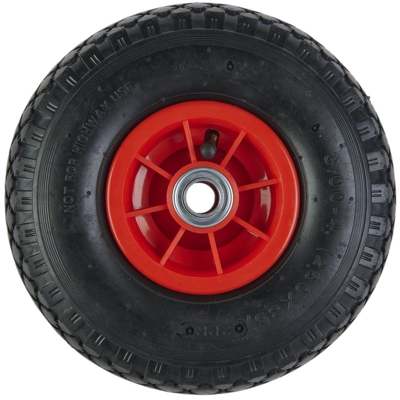 Изображение товара Колесо пневматическое резиновое 260 мм для тележки