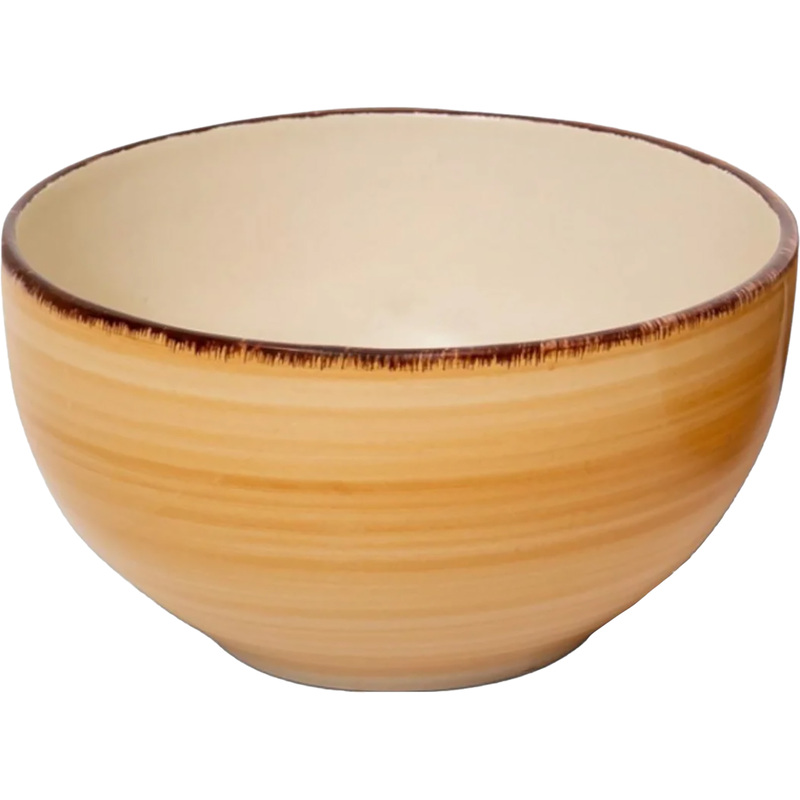 Изображение товара Салатник керамический Elrington Аэрограф Песок 13 см 500 мл разноцветный (6 штук в упаковке)