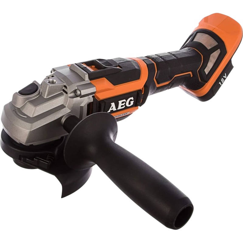 Изображение товара Аккумуляторная угловая шлифмашина AEG BEWS18-125BL-0, 125 мм, бесщеточный двигатель