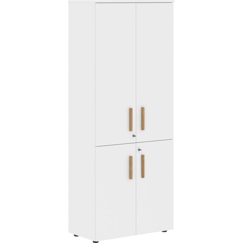 Изображение товара Шкаф для документов Forta FHC80.3(Z) белый премиум 802х429х1983 мм