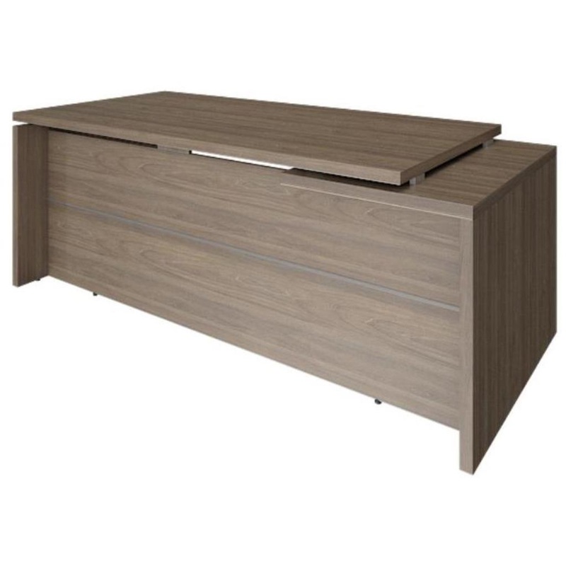 Изображение товара Стол руководителя Yalta левый 2000х900х750 мм из ЛДСП с регулировкой опор