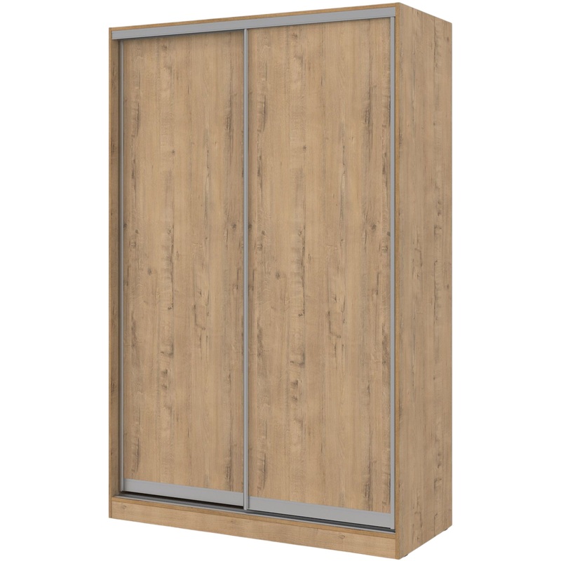 Изображение товара Шкаф-купе Comfort двухдверный ЛДСП teakwood 1604x600x2201 мм