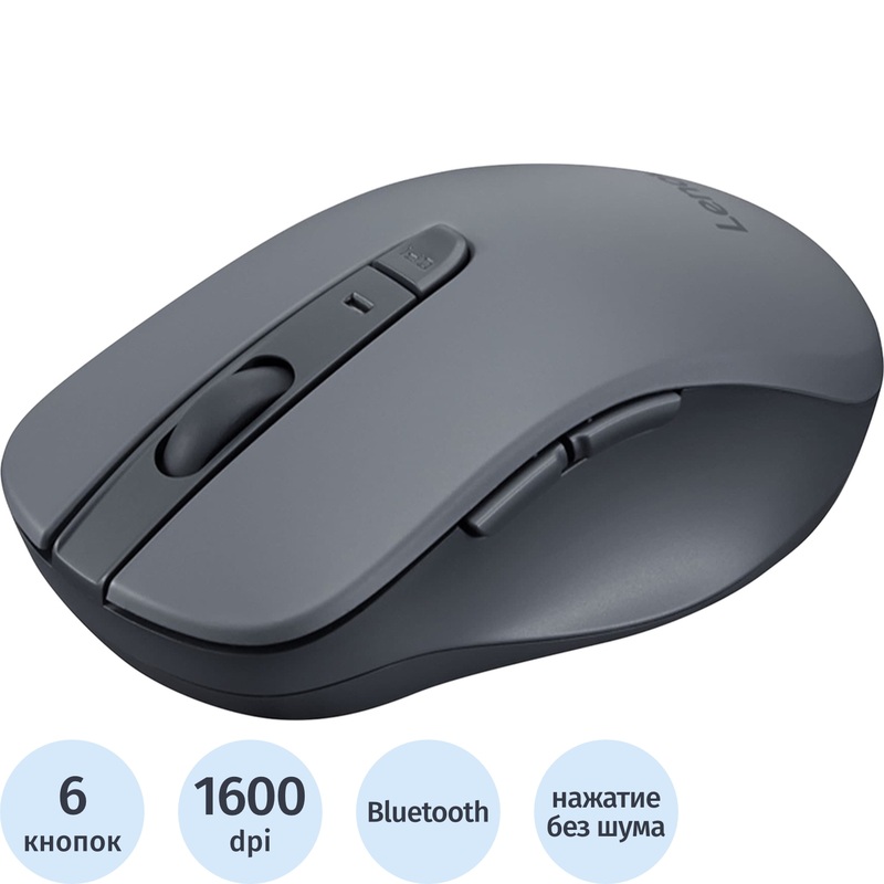 Изображение товара Lenovo WL310 беспроводная мышь синяя серый вариант WL310