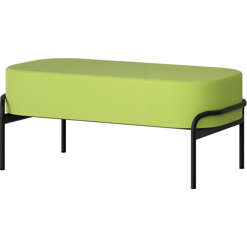 Изображение товара Модуль дивана прямой двухместный Клауд БМ13-02 фисташковый искусственная кожа