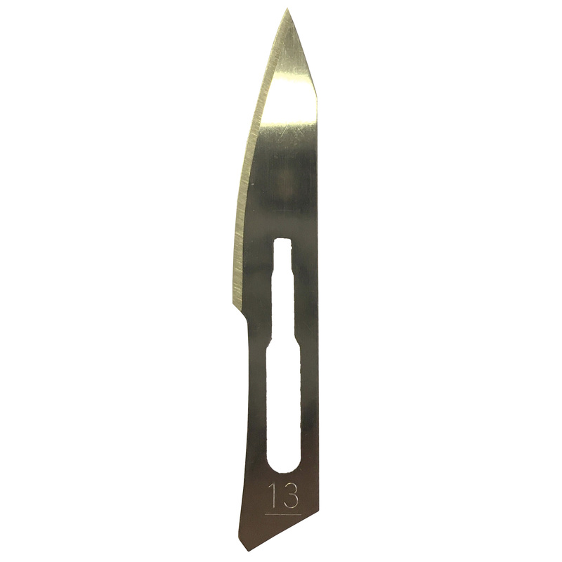 Изображение товара Одноразовые лезвия для скальпеля Certus размер 13 100 штук стерильные