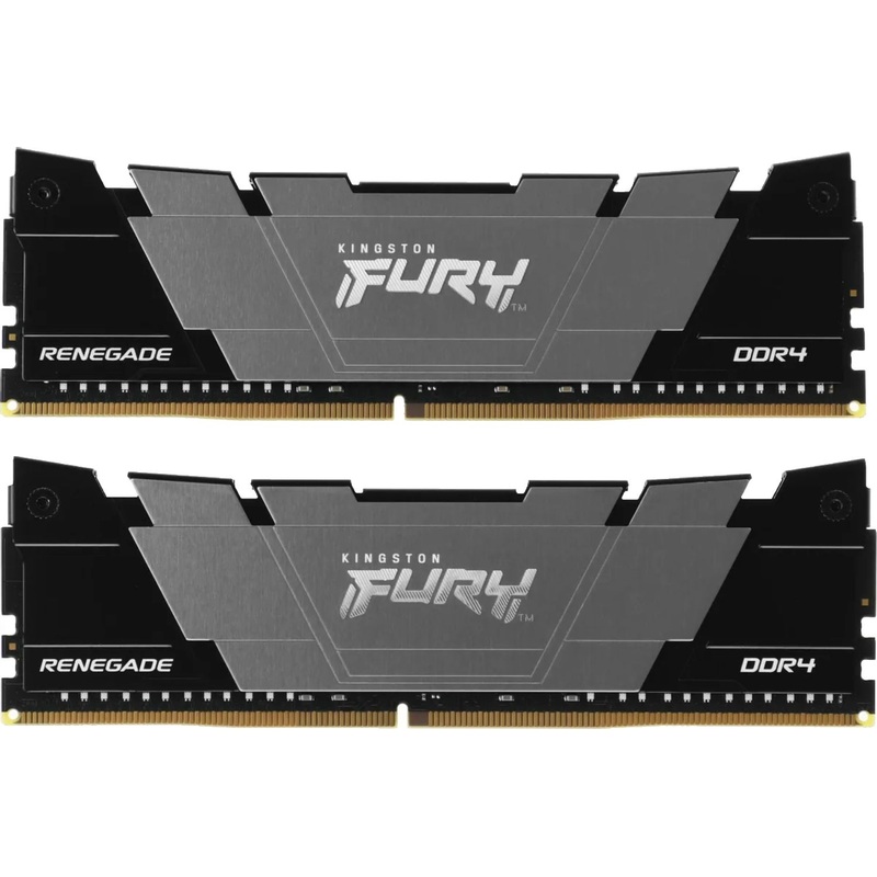 Изображение товара Модуль памяти Kingston DDR4 32 ГБ (2x16 ГБ) 3200 МГц с радиаторами