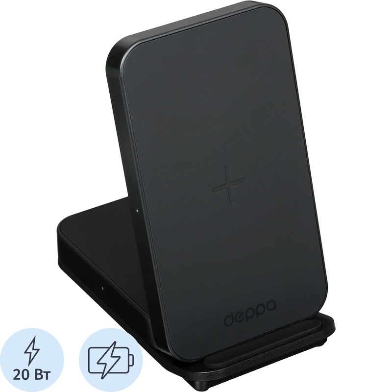 Изображение товара Deppa 20Вт 24027 сетевое зарядное устройство Qi быстрая зарядка