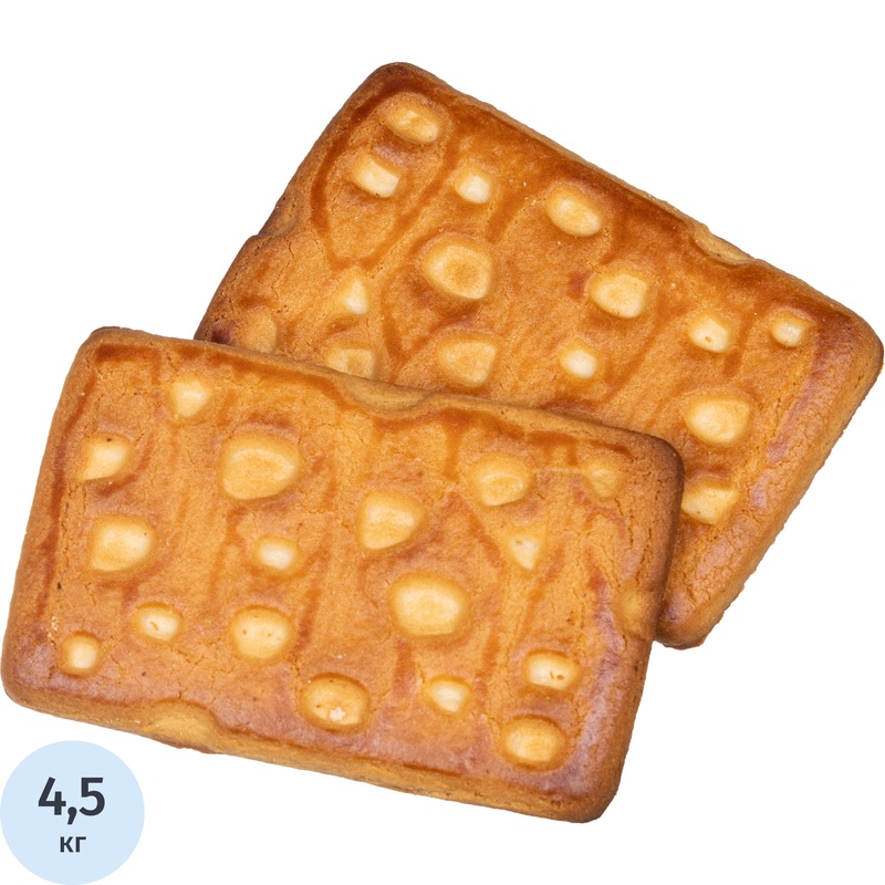 Изображение товара Печенье сахарное Яшкино Рок Фор 4,5 кг с сырным вкусом