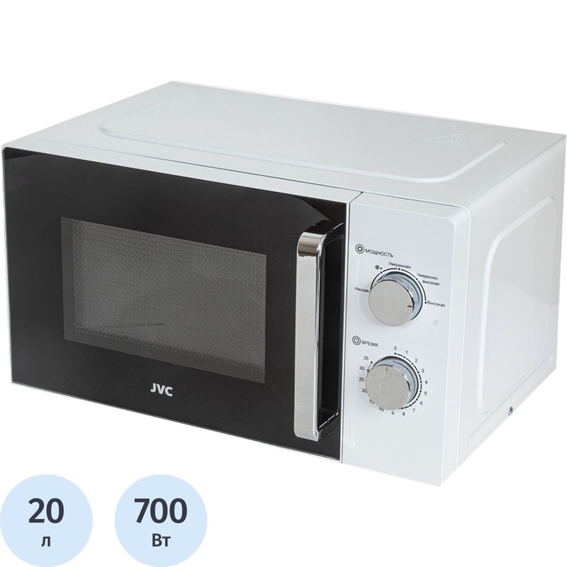 Изображение товара Уценка. Микроволновая печь JVC JK-MW134M белая
