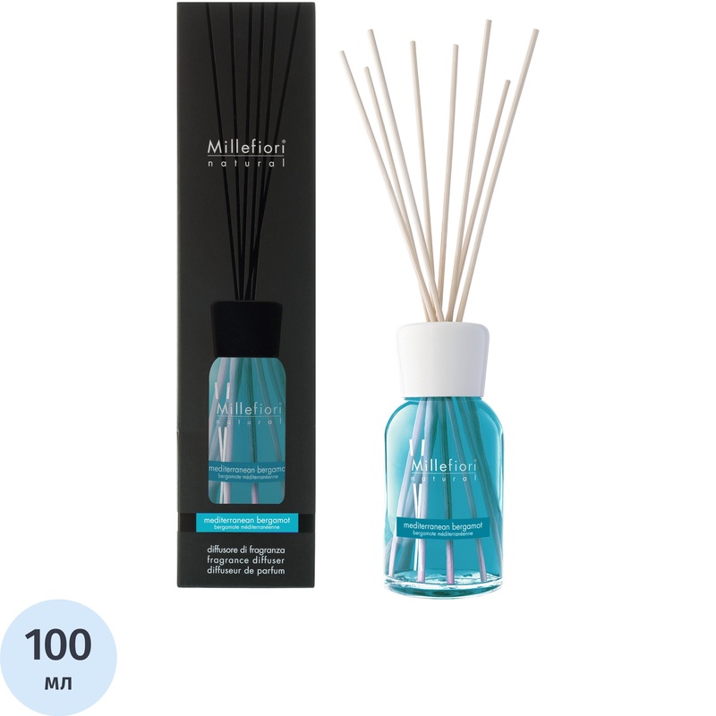 Изображение товара Аромадиффузор Millefiori Milano Средиземноморский бергамот 100 мл