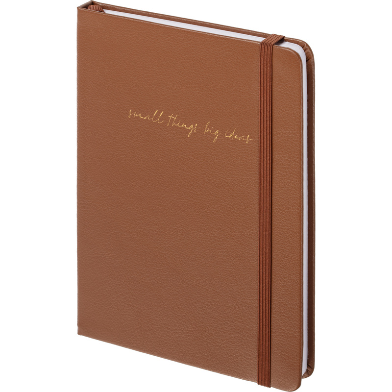 Изображение товара Ежедневник недатированный Attache А5 коричневый 136 листов искусственная кожа