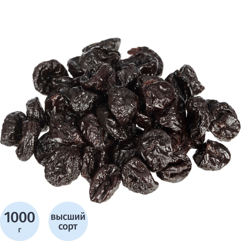 Изображение товара Чернослив Сёмушка сушёный баллончик 1 кг высшего сорта из России