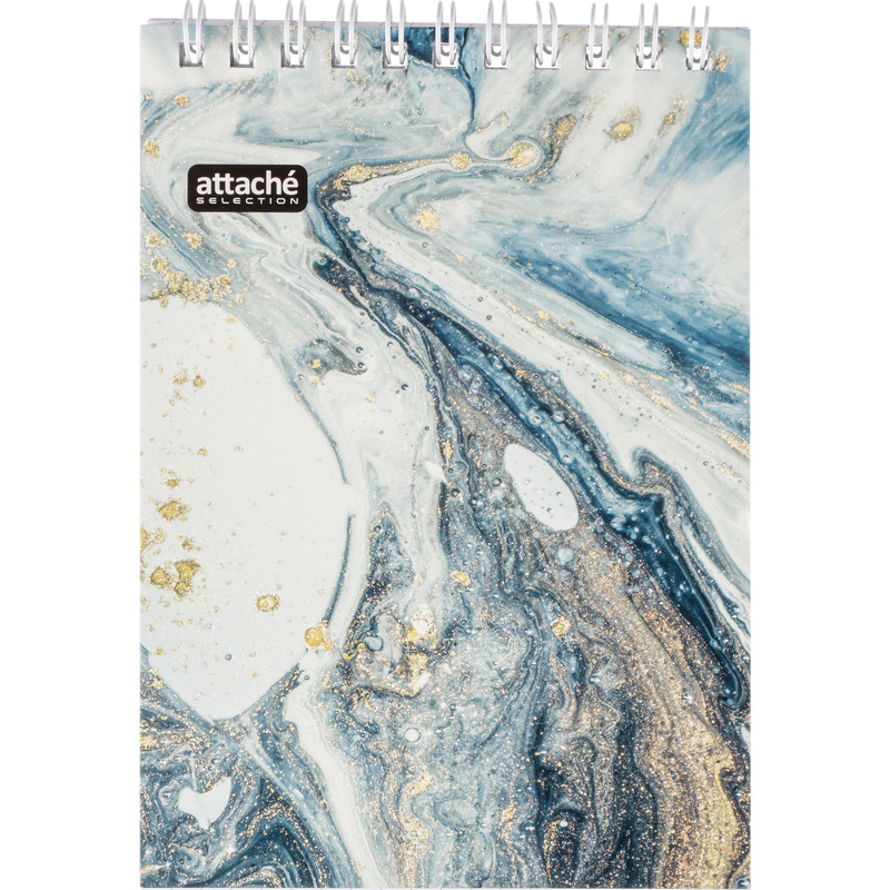 Изображение товара Блокнот Attache Selection Fluid A6 80 листов в клетку мягкая обложка Россия