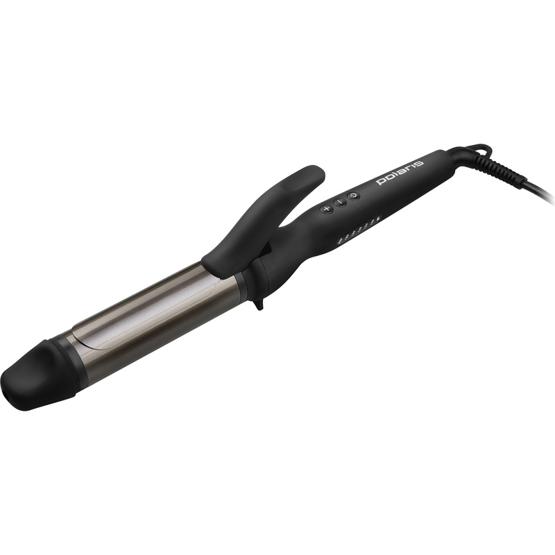 Изображение товара Щипцы Polaris PHS 3410TAi Argan Therapy PRO черные/серебристые
