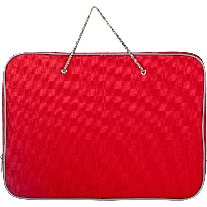 Изображение товара Нейлоновая папка-портфель A4 с молнией и ручками 34x26 см