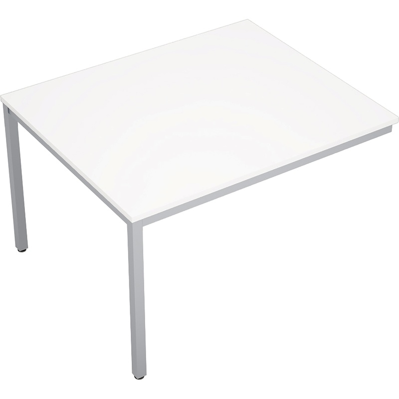 Изображение товара Элемент стола для переговоров Avance 6МПК 002 белый алюминий матовый 1200x1000x750 мм