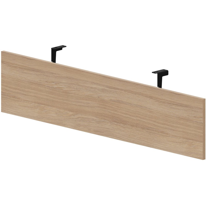 Изображение товара Панель лицевая Strike UVF160OWNR для стола дуб светлый/чёрный 1360х18х300 мм