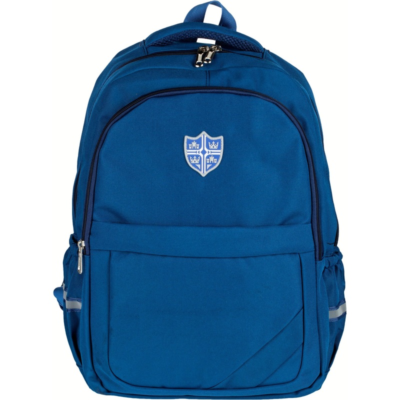 Изображение товара Рюкзак Комус Класс №1 School Castle синий для школьников и студентов