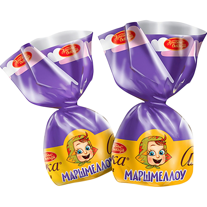 Изображение товара Конфеты Аленка Маршмеллоу с вареной сгущенкой 3 кг - шоколадные конфеты с мягким наполнением