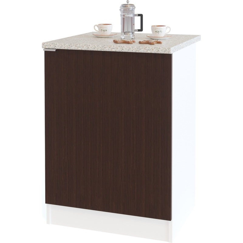 Изображение товара Шкаф напольный Сокол ТК-06 венге 600x600x850 мм