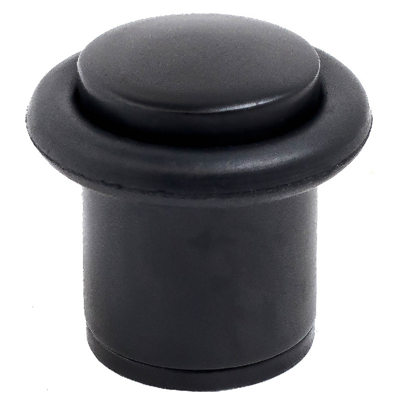 Изображение товара Фиксатор цилиндр ограничитель дверной Стандарт 588А-2 BN черный