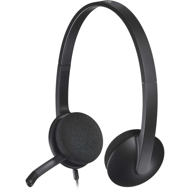 Изображение товара Гарнитура проводная Logitech Headset H340 (981-000475)
