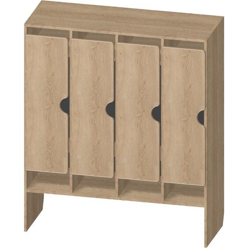 Изображение товара Шкаф для одежды М-89-4 дуб сонома 1107x439x1304 мм влагостойкий