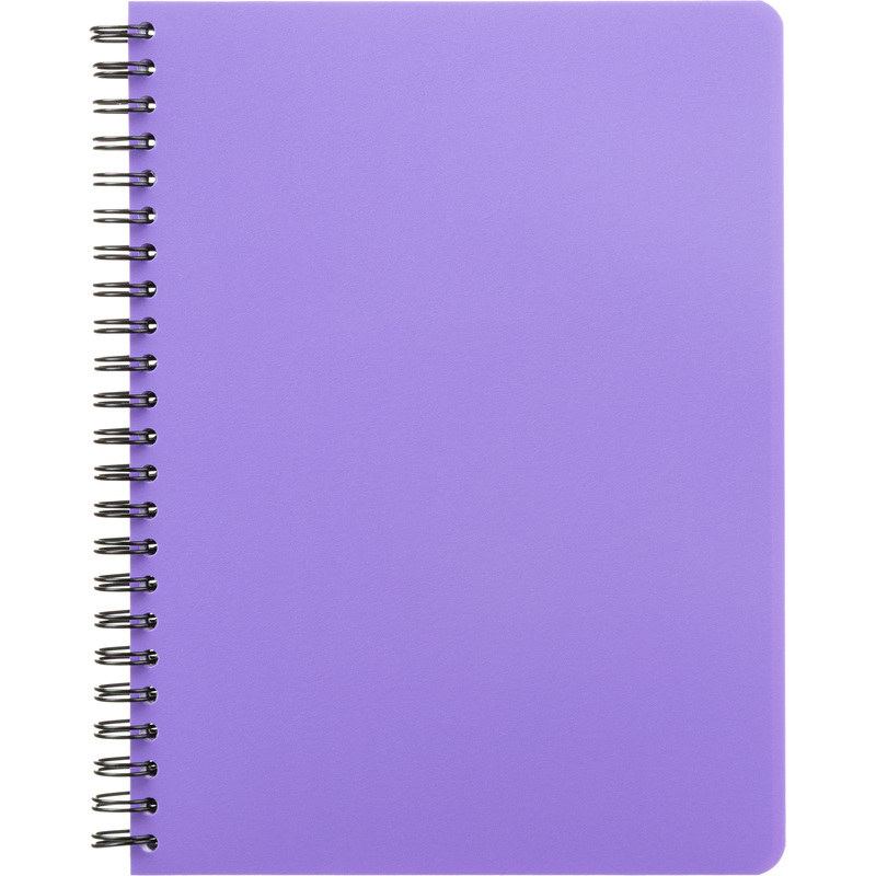 Изображение товара Бизнес-тетрадь Attache Bright colours А5 96 листов сиреневая в клетку на спирали