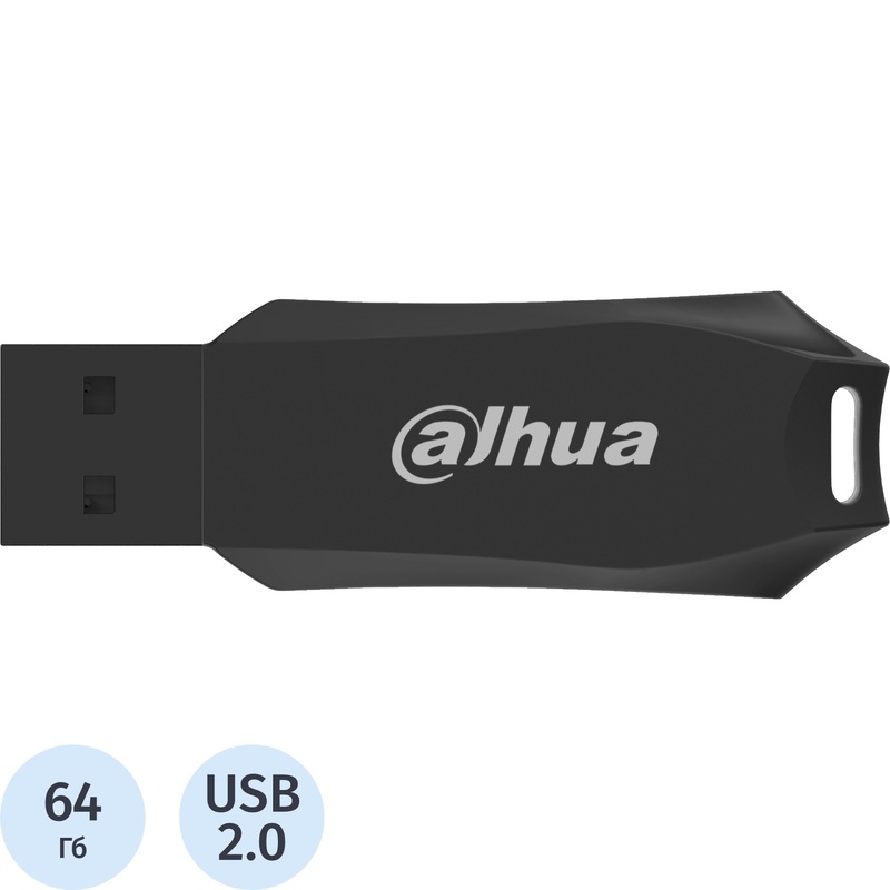 Изображение товара Флешка USB 2.0 64 ГБ Dahua DHI-USB-U176-20-64G
