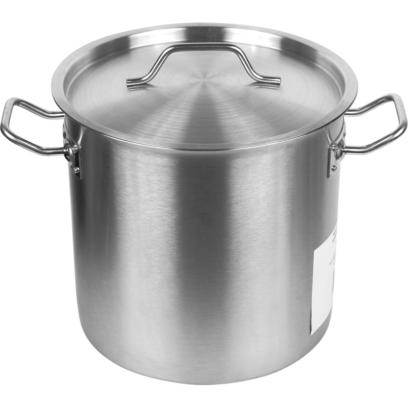 Изображение товара Кастрюля Appetite Professional 5 л нержавеющая сталь с крышкой для профессиональной кухни