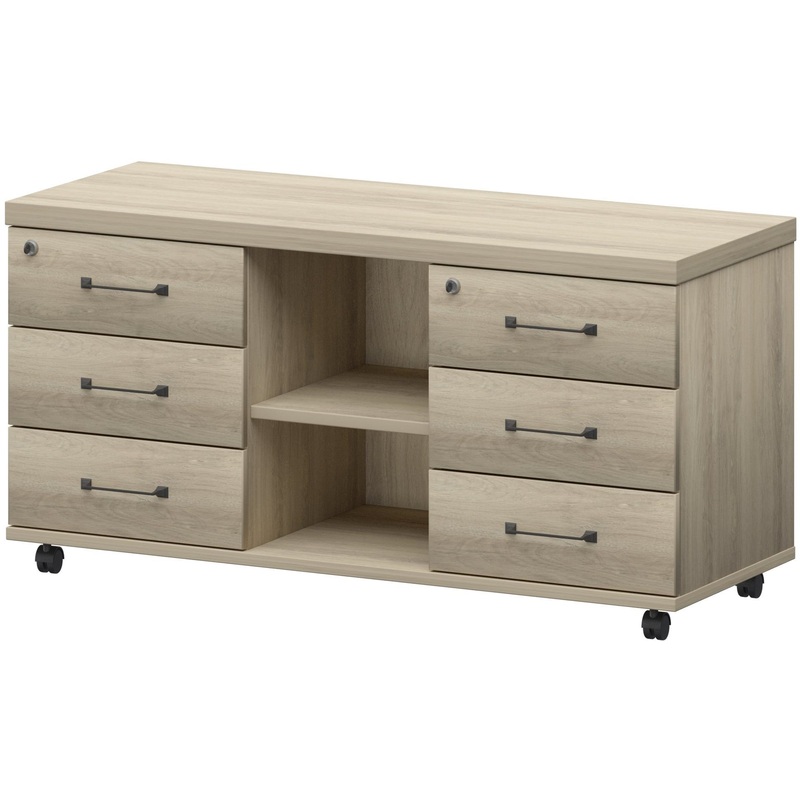 Изображение товара Греденция подкатная К-972 Приоритет с 6 ящиками