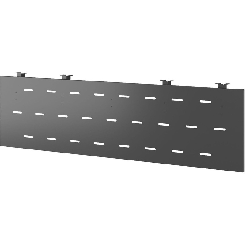 Изображение товара Царга к столу Kobor EN1-180 black с креплением (чёрный муар, 1640х20х400 мм)